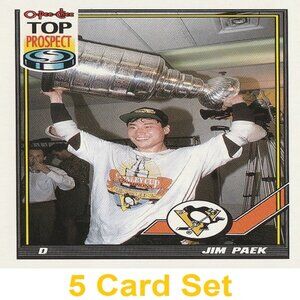 Jim Paek Hockey Card Collection